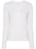 P.A.R.O.S.H. Linfa fine-knit cardigan - White