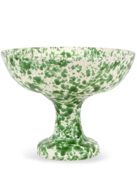 Cabana Speckled ceramic fruit stand (25cm x 18cm)