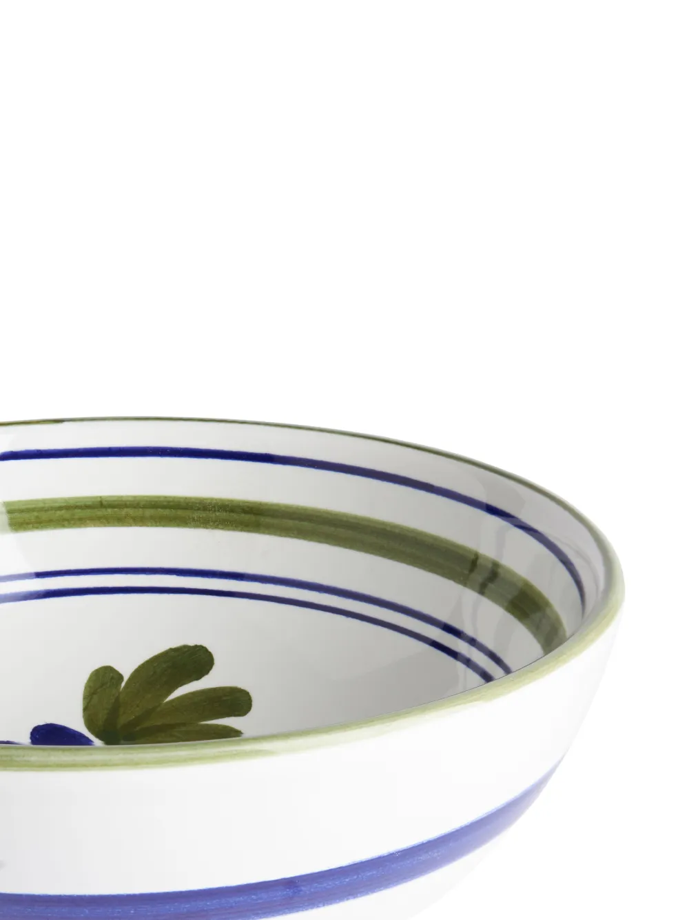 Cabana Blossom Ceramic Bowl (19cm) In White