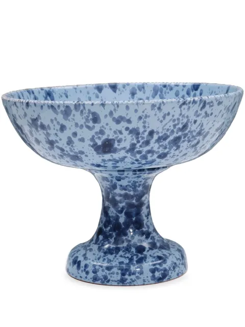 Cabana Speckled ceramic fruit stand (25cm x 18cm)