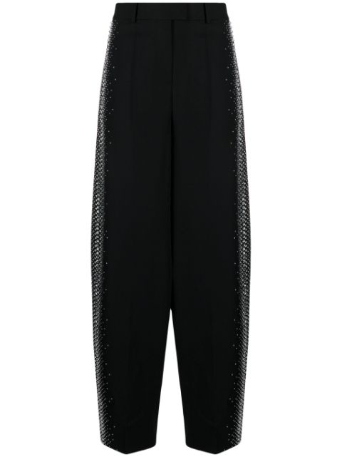 The Attico Jagger high-waist wide-leg trousers