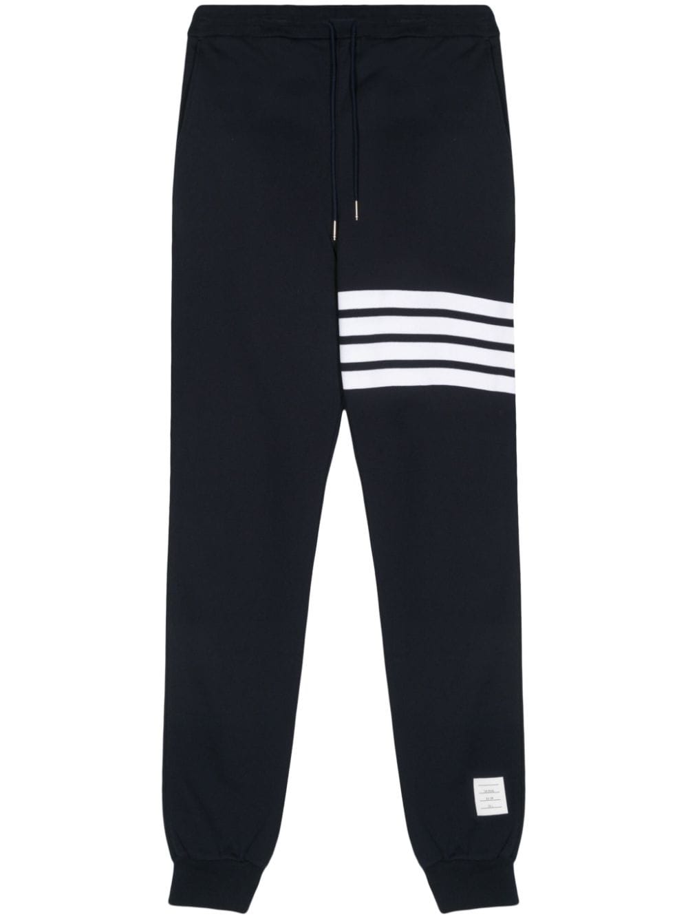 Thom Browne 4-bar Cotton Track Trousers In Blue