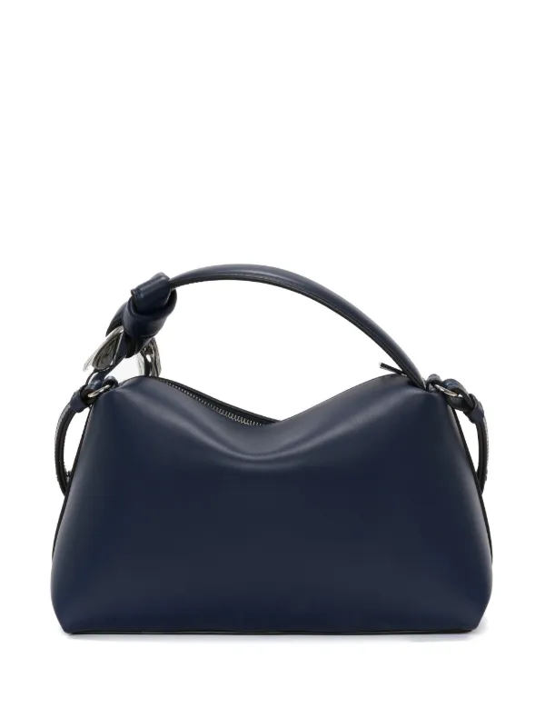 JW Anderson JWA Corner Suede Tote Bag | Blue | FARFETCH