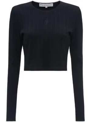 Fleur Du Mal Corset Sweater | Black | FARFETCH