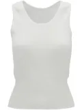 JW Anderson pointelle-knit tank top - White