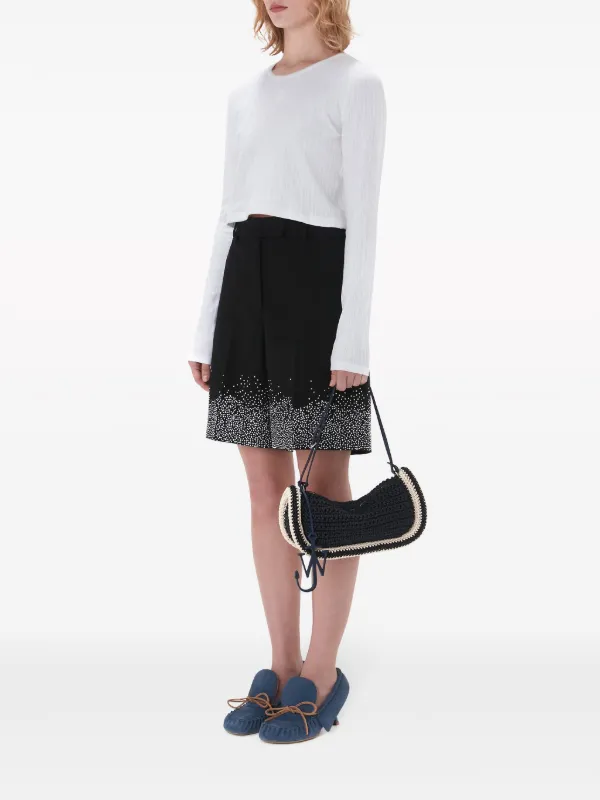 ショートパンツ JW ANDERSON Women Shorts  Burmudas TR0394 PG1684999 Black Women's Trousers & Shorts by JW Anderson