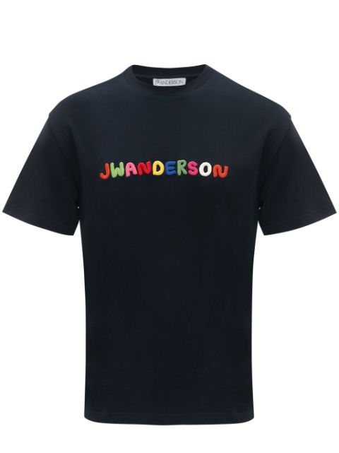 JW Anderson camiseta con logo bordado