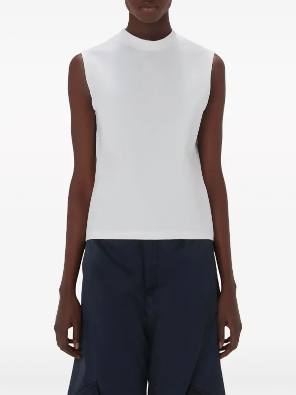 新品　jwanderson トップス　タンクトップ JW Anderson ロゴ タンクトップ | ホワイト | FARFETCH JP