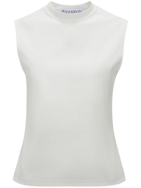 JW Anderson logo-embroidered tank top Women