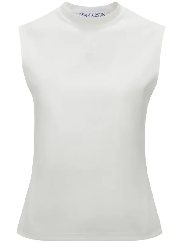 新品　jwanderson トップス　タンクトップ JW Anderson ロゴ タンクトップ | ホワイト | FARFETCH JP