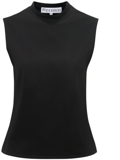 JW Anderson logo-embroidered tank top Women