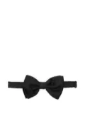 Tagliatore silk bow tie - Black