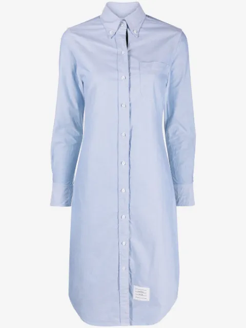 Thom Browne Oxford-cotton shirtdress