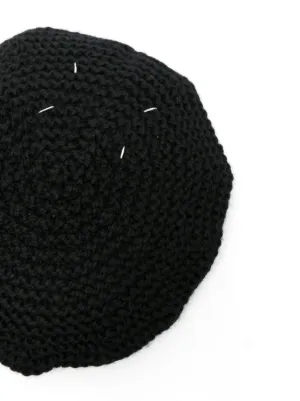 Hat Maison Martin Margiela Black size 58 cm in Polyester - 44956418