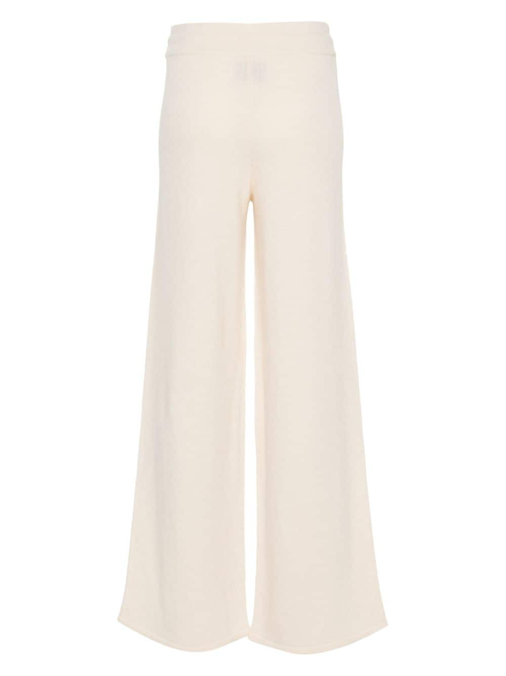 MC2 Saint Barth knitted palazzo pants - Beige