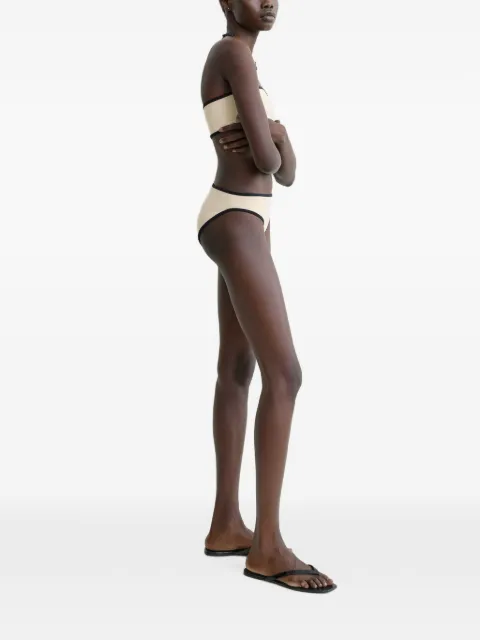 TOTEME bas de bikini à bords rayés
