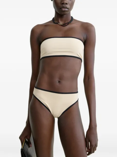 TOTEME bas de bikini à bords rayés