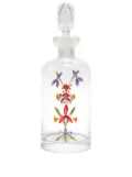 Cabana Murano Gulistan glass oil bottle - White