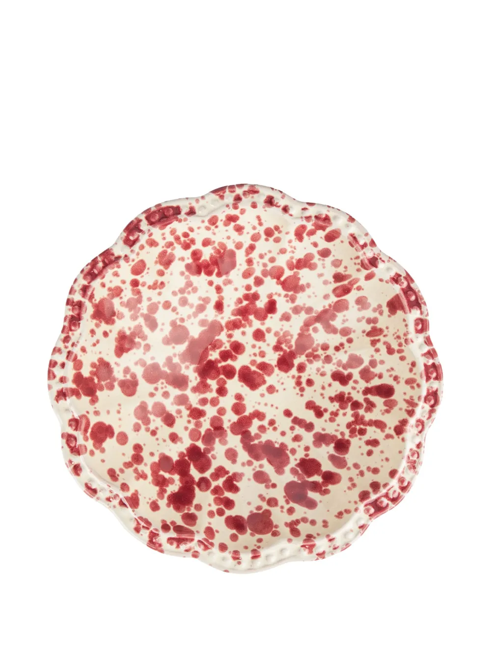 Shop Cabana Small Speckled Bowl In Red