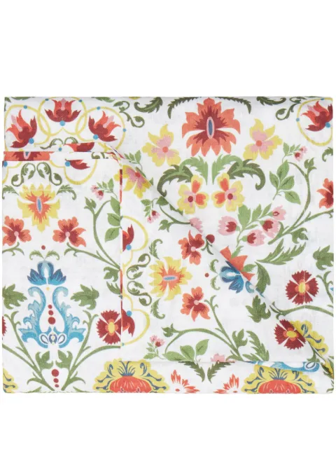Cabana Rinascimento linen square tablecloth