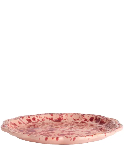 Cabana Speckled ceramic dinner plate (27cm)