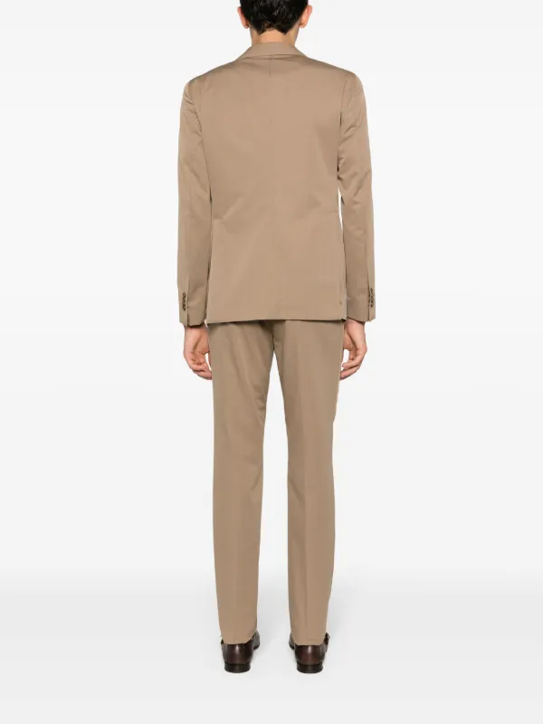 ジャケット Tagliatore Suits Beige Tagliatore single-breasted Suit | Neutrals | FARFETCH JO