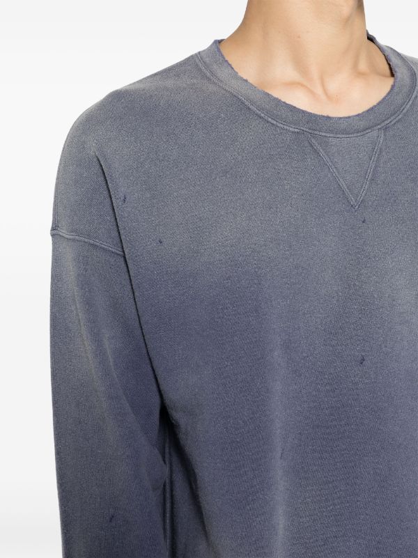 Visvim distressed-effect Cotton Sweatshirt - Farfetch