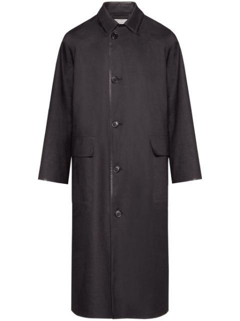 Maison Margiela coated single-breasted coat Women