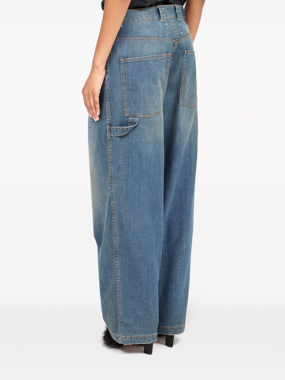 Maison Margiela Americana wide-leg jeans Women