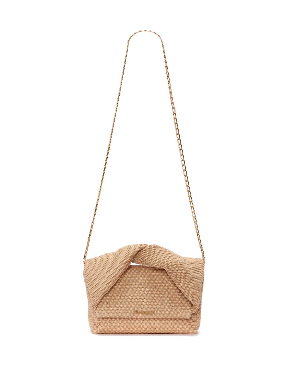 JW Anderson large Twister raffia shoulder bag Women