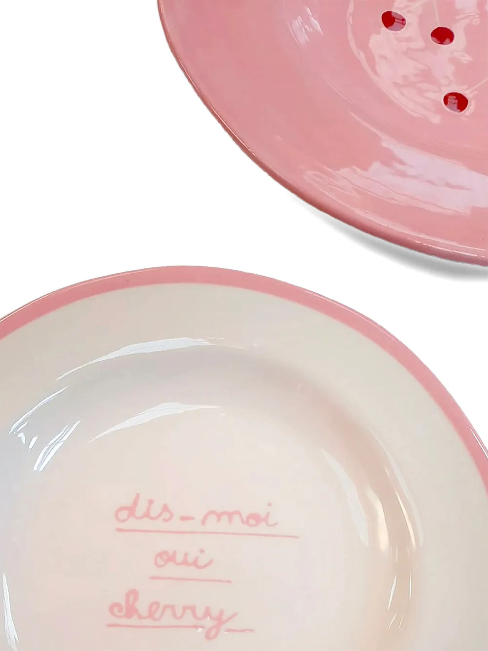  Laetitia Rouget Cherry Dinner Plate Tableware - Pink 