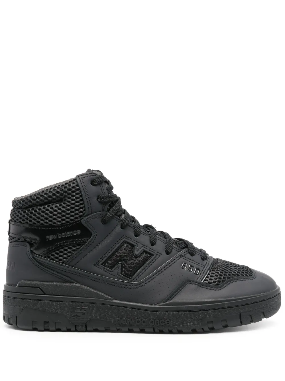 Junya Watanabe 650 high-top sneakers Black