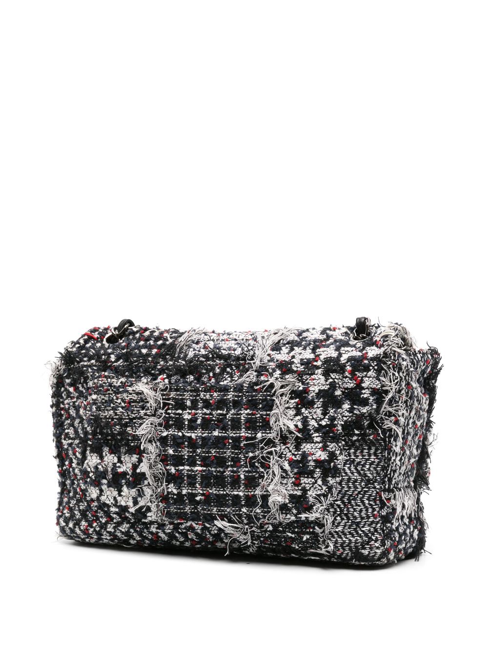 Affordable HOT SALE CHANEL 2015 Jumbo Classic Flap tweed shoulder bag Women