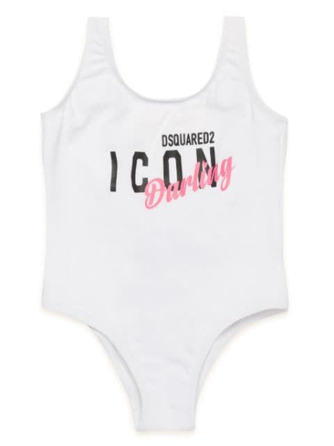 Dsquared2 Kids Icon-print swimsuit 