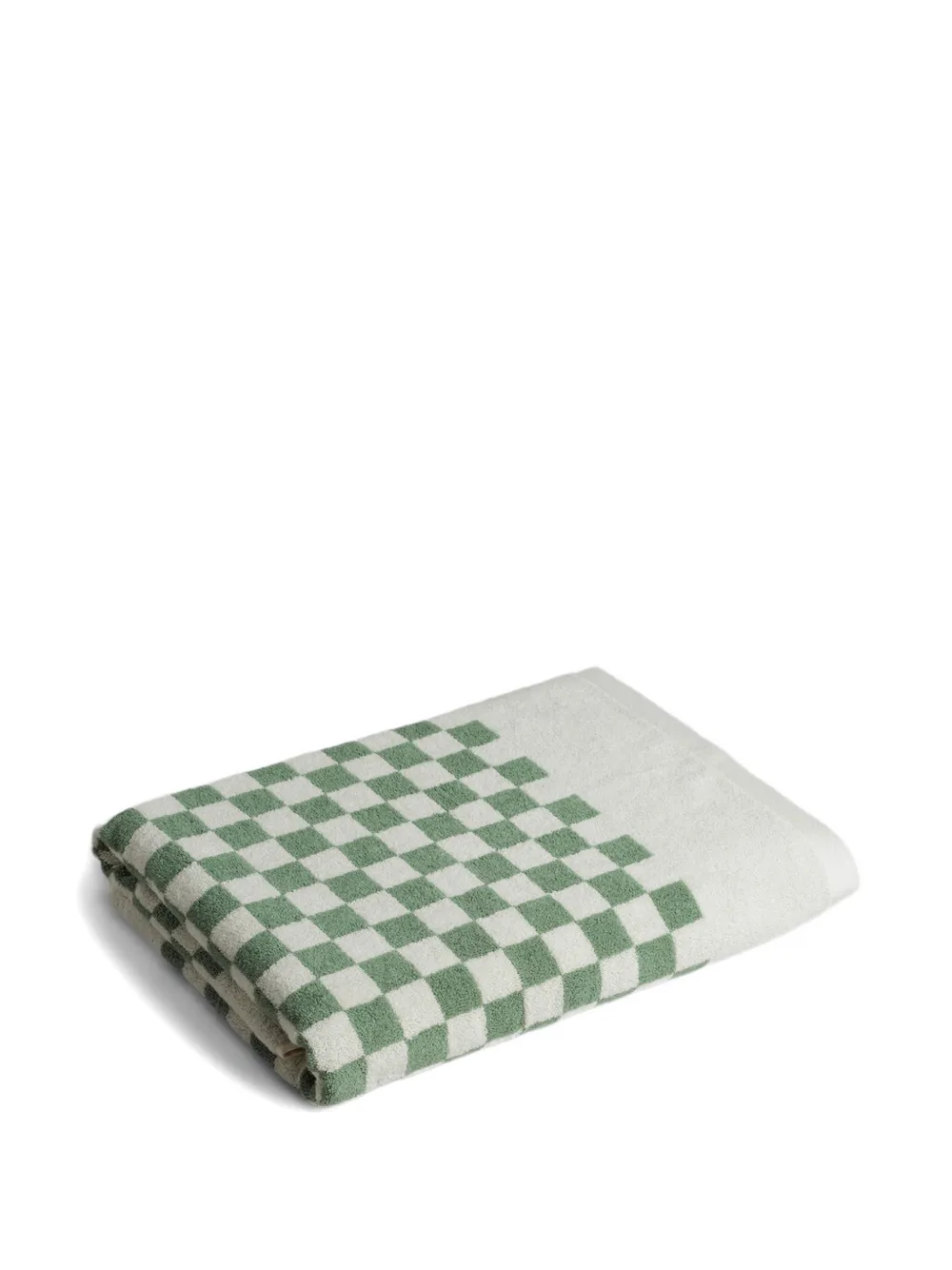  Baina Roman Checkered Pool Towel - Green 