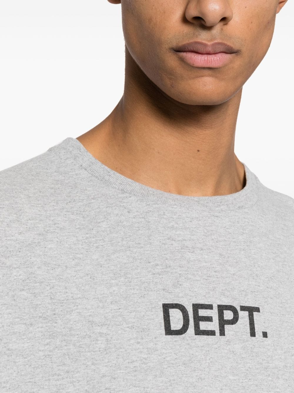 Shop Gallery Dept. Logo-print Mélange Sweatshirt In Grey