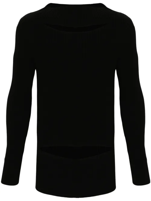 Pull en maille côtelée à design nervuré - Ximon Lee - Modalova