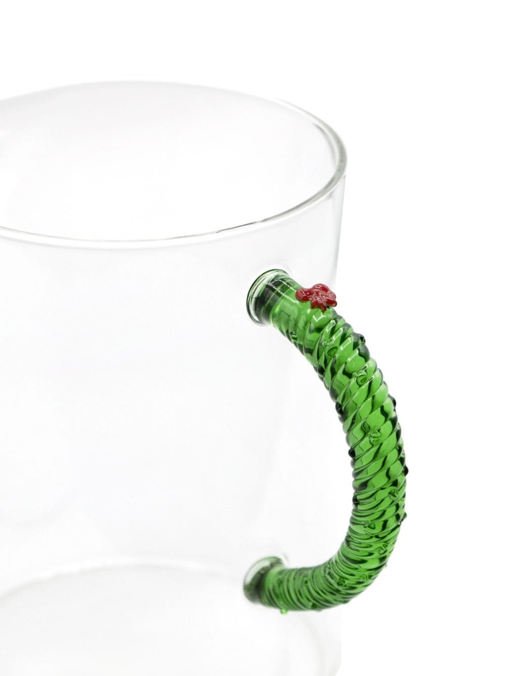 Shop Cu I Seeyou Christmas Garland-handle Glass Pitcher In White