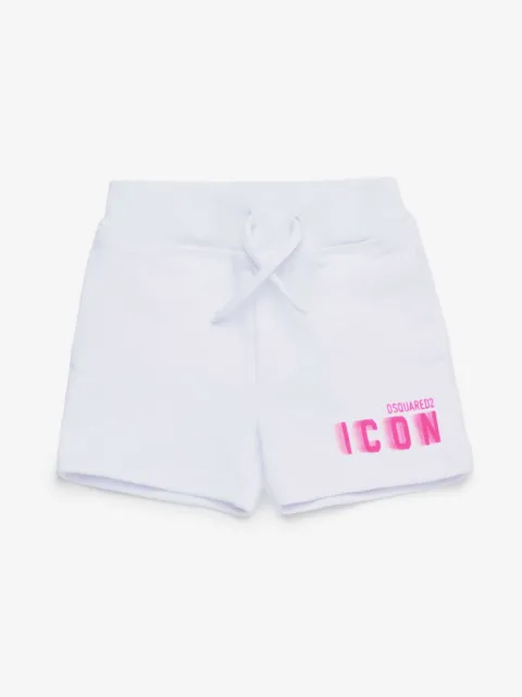 DSQUARED2 KIDS Icon-print cotton shorts