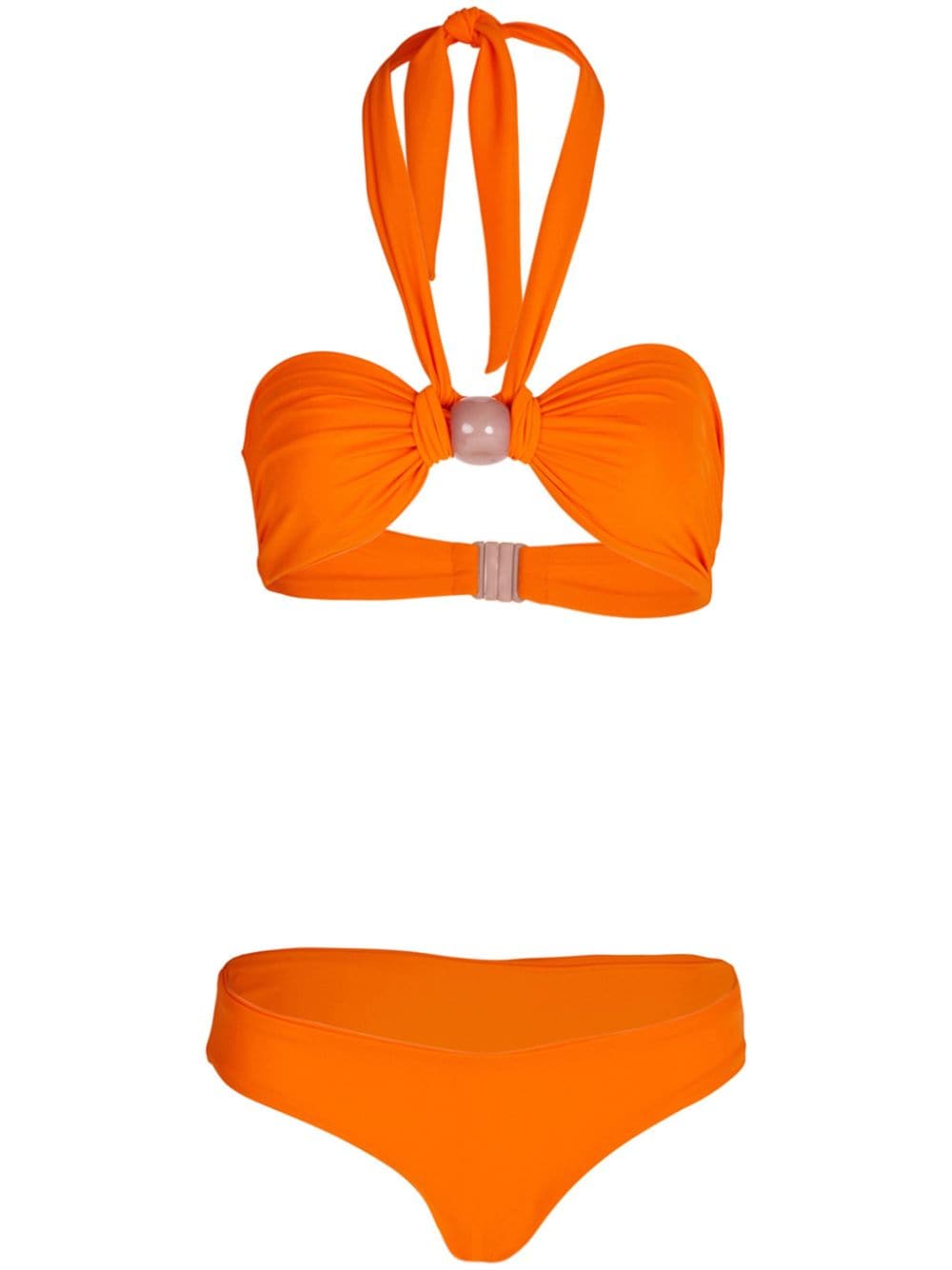 Silvia Tcherassi Valderica Fermina Bikini In Orange