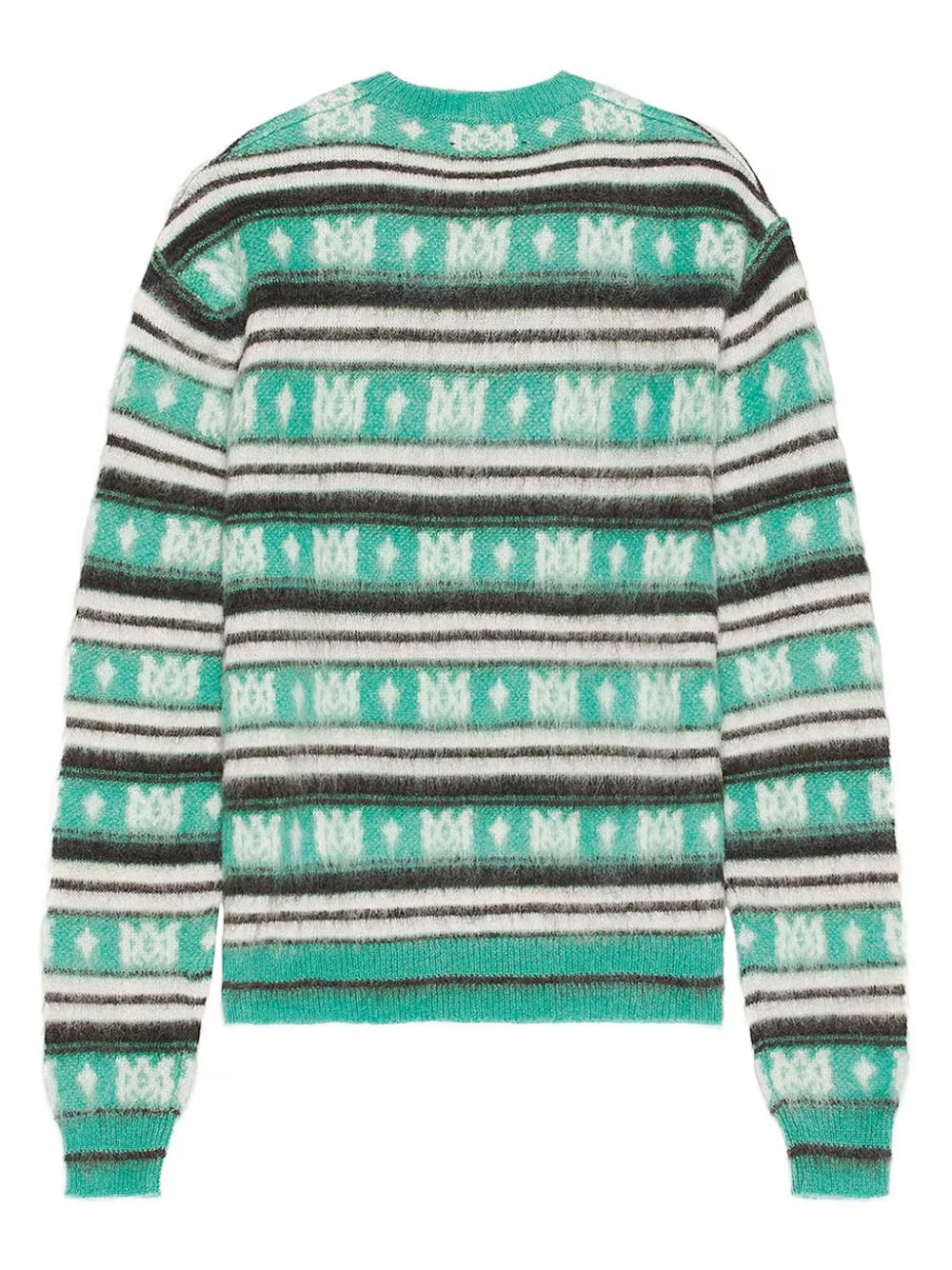 AMIRI Skater striped knit jumper - Groen