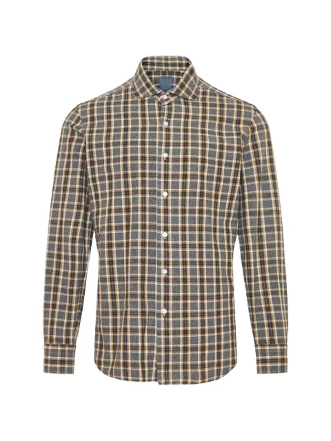 Barba camisa a cuadros