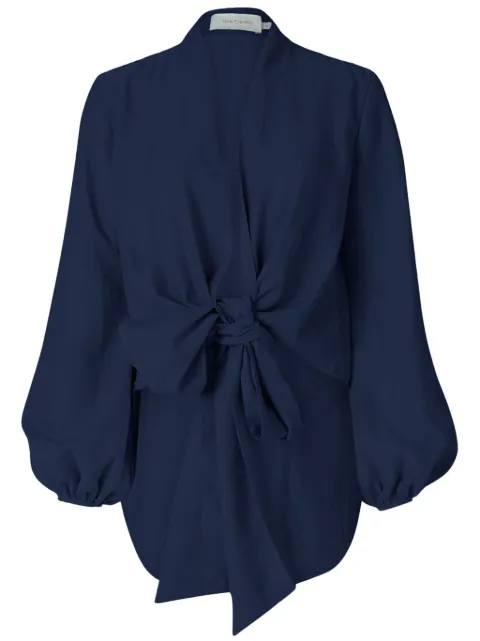 Silvia Tcherassi Honey self-tie blouse