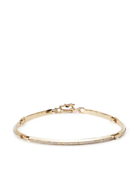 LUIS MORAIS pulsera en oro amarillo de 14kt con diamante