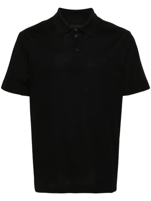 Polo en coton à logo brodé - Givenchy - Modalova