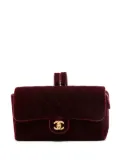 CHANEL Pre-Owned 1994-1996 Classic Flap velvet shoulder bag - Purple