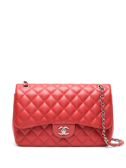 CHANEL 2013-2014 Double Flap jumbo shoulder bag Women