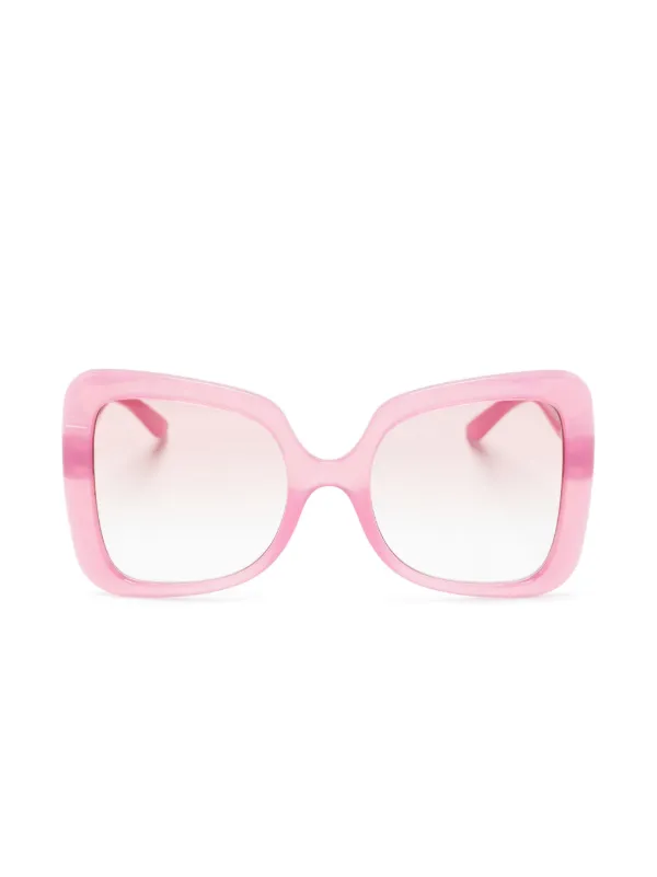 Oversized Sunglasses Occhiali Dolce E Gabbana Rose Dolce Gabbana