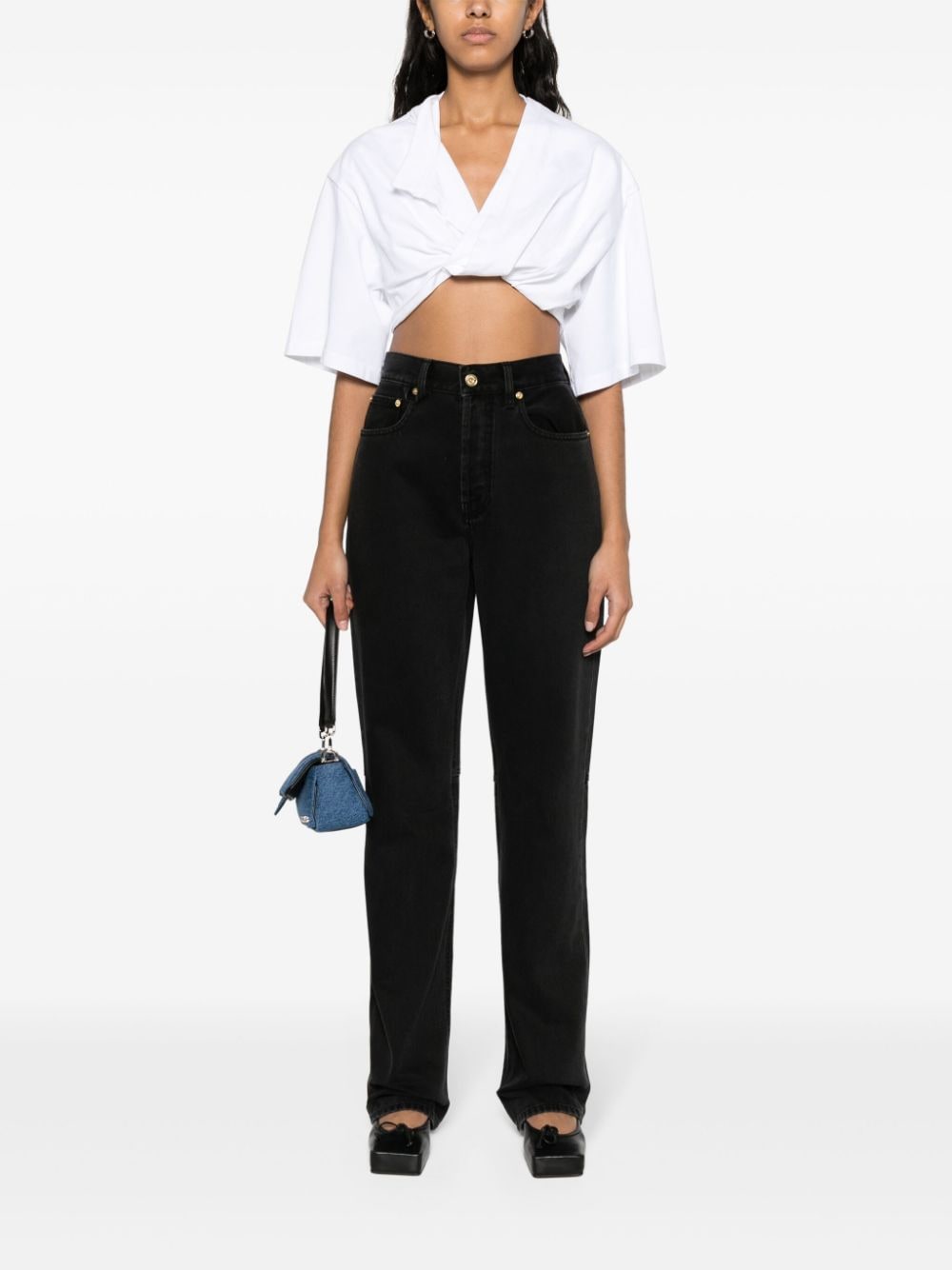 Jacquemus Straight jeans Zwart