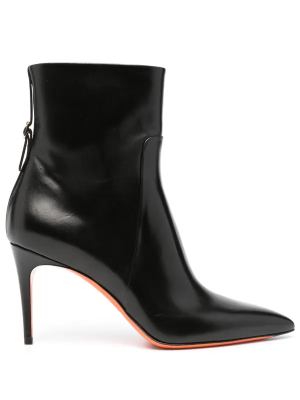 Santoni leather ankle boots deals